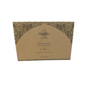 4-Pcs Willow Tree Sheltering Animals for The Holy Family Nativity. New in box.